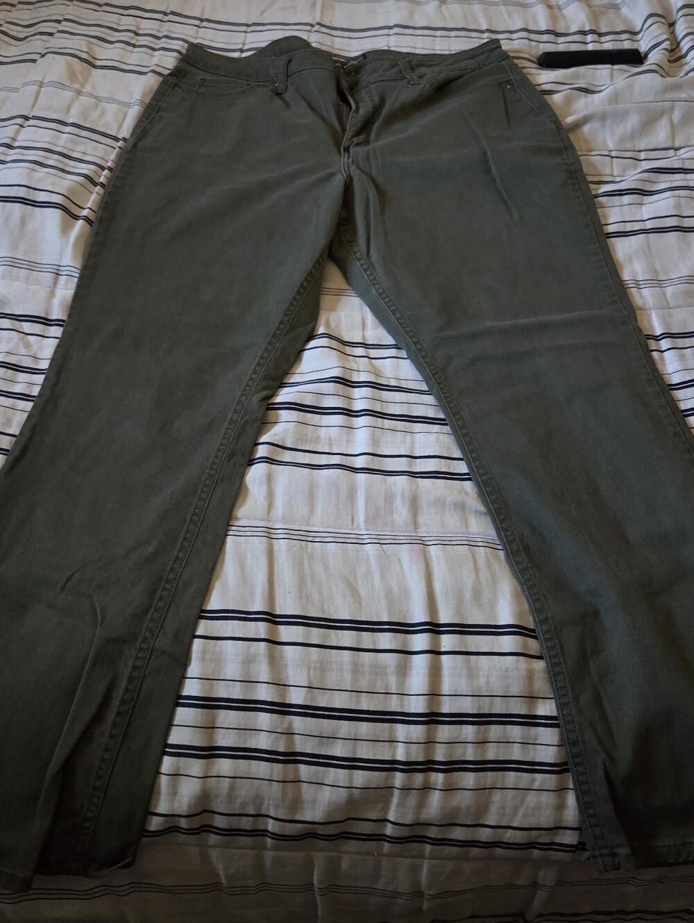 Lee Olive Green Women's Straight Leg Jeans